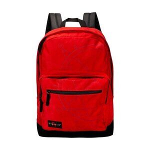 Diablo IV Blizzcon Dark Wanderer Backpack Blood Red SUEDE Carryon Knapsack NEW